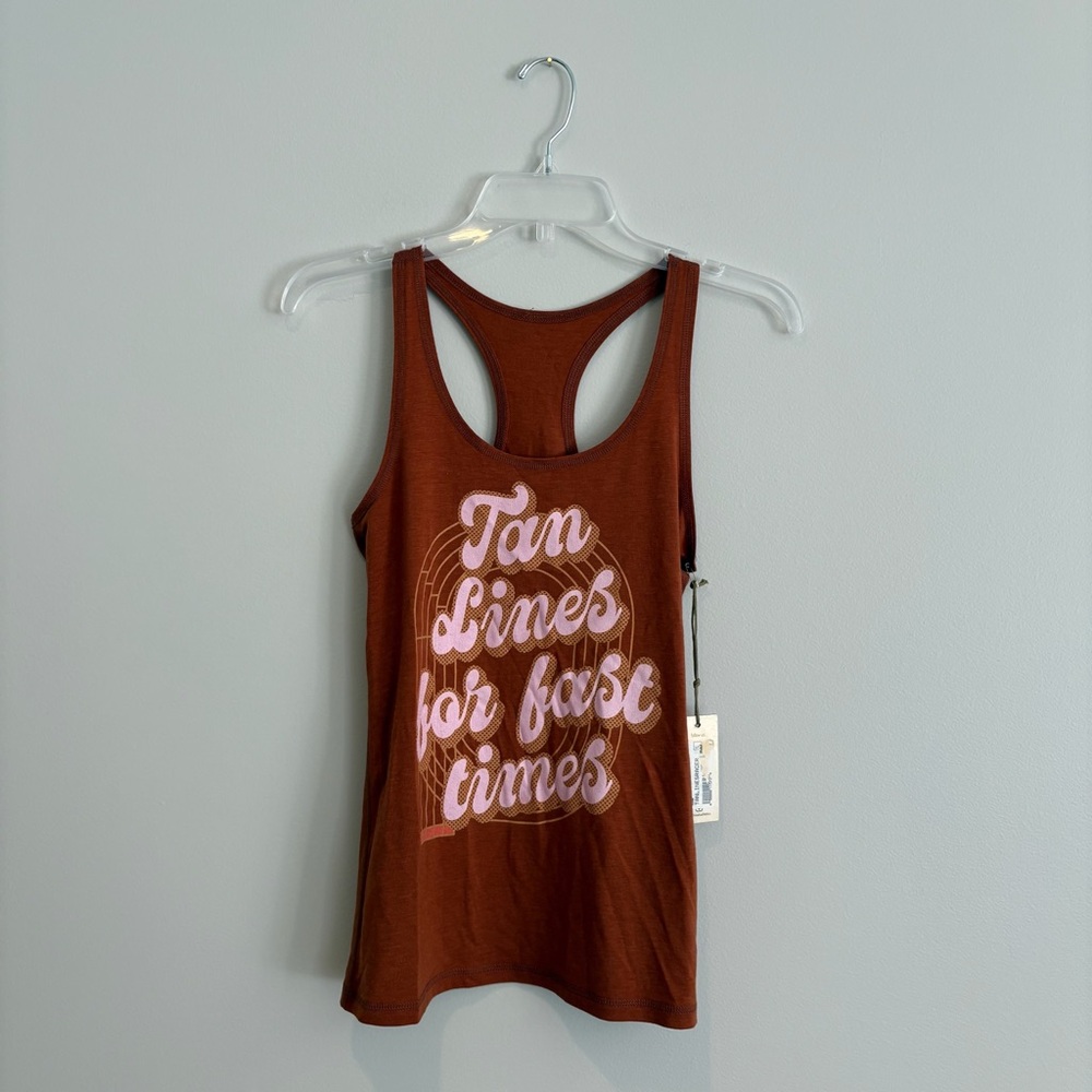 Raw Threads Athletics Women's Brown Tank Top